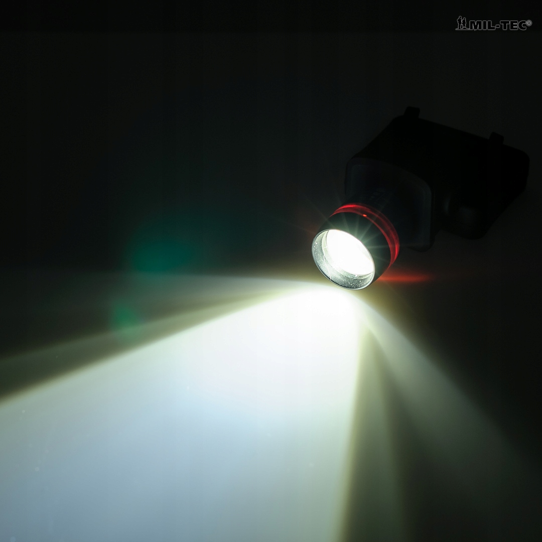 LATARKA CZOŁÓWKA Z Klipsem ZOOM CREE 150lm / 150m Liczba trybów 3