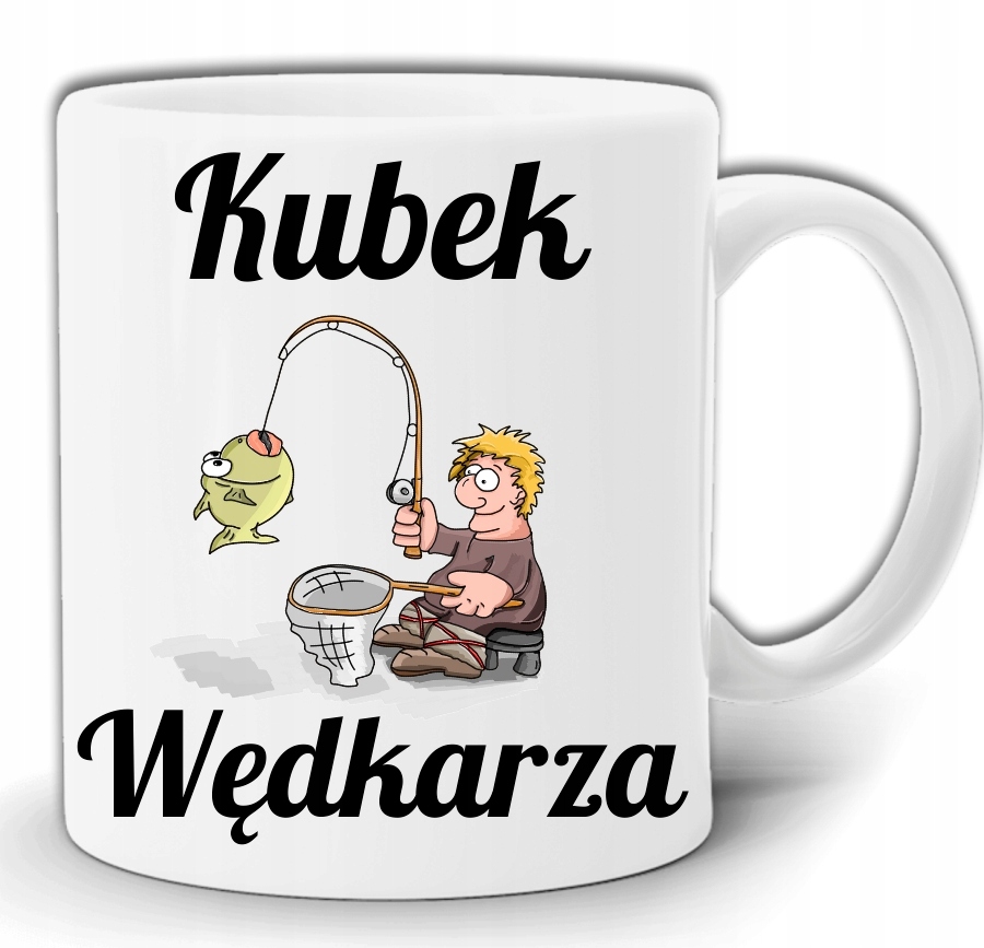 

Dla Wędkarza Rybaka Na Prezent Kubek +pudełko GW42
