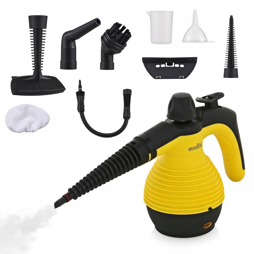 Parní Čistič, Výkonný Parní Čistič 1050 W, Tlakový Čistič, Silné Příslušenství
