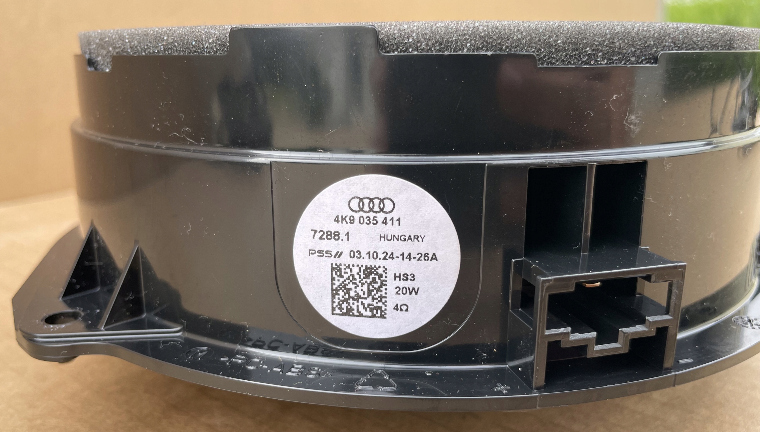speaker AUDI 4K9035411 original as new
