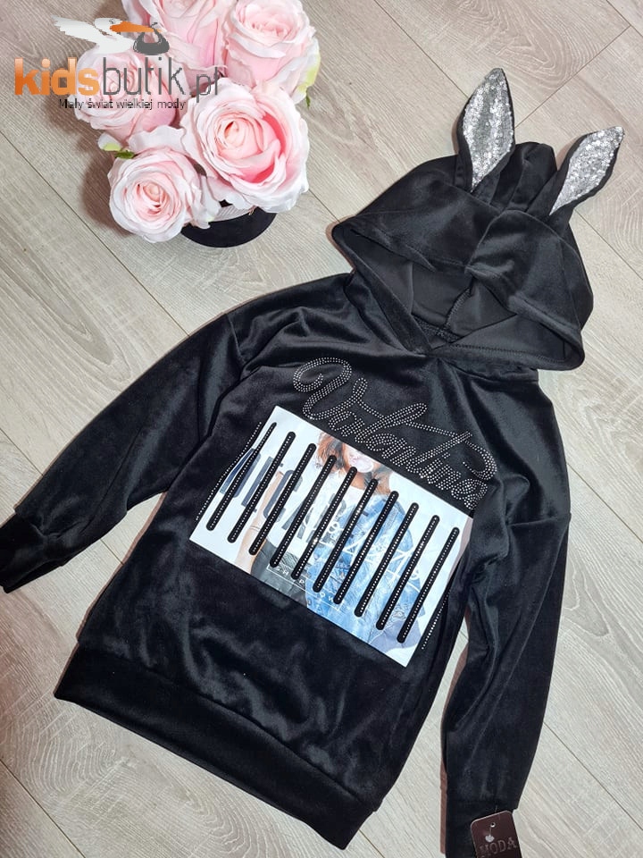 Welurowa tunika VALENTINES uszy królik 146/152-cza Marka Inna marka