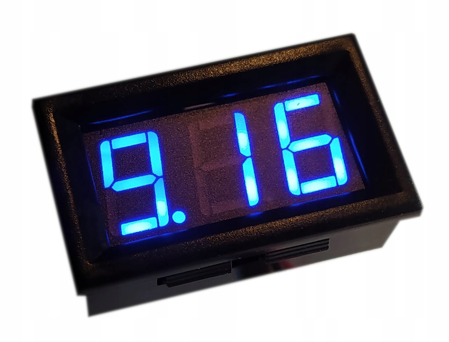 

Woltomierz DC 4-30V w obudowie 0,56' Led niebieski