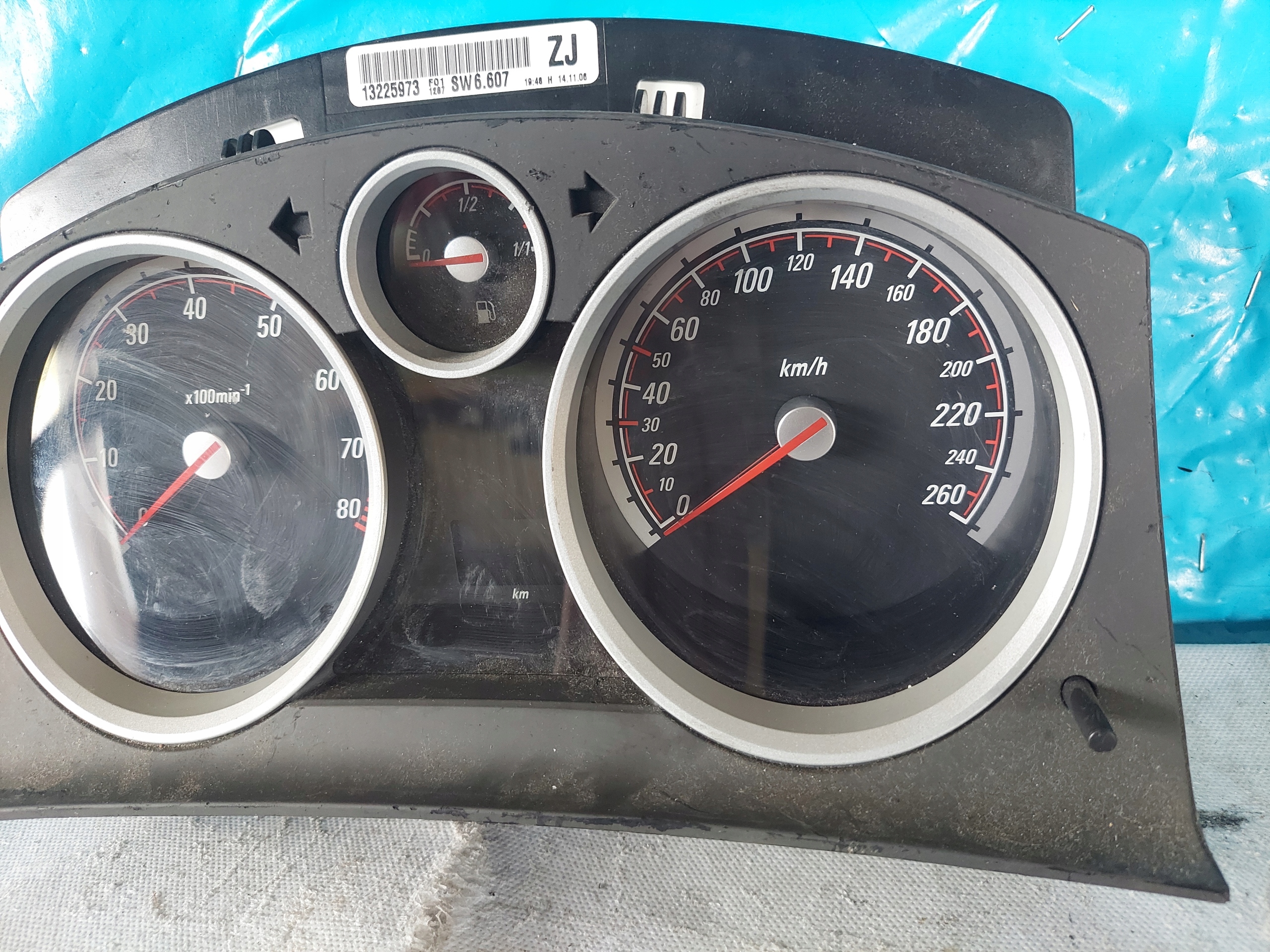dials clock ZAFIRA B 2.2 B 13225973