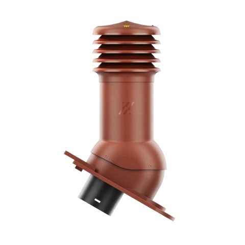 Vetrací krb HiVent pre kaprovú škridlu fi 150 mm gaštan