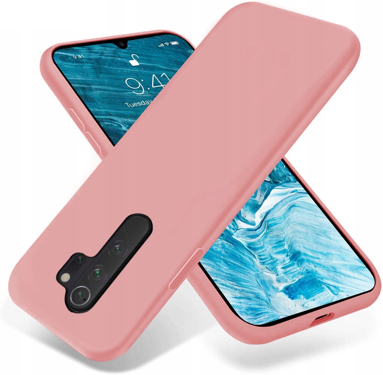 

Etui Soft Liquid +szkło do Xiaomi Redmi Note 8 Pro