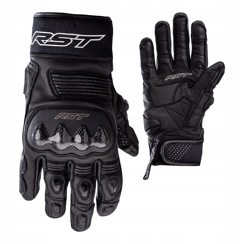 Kožené Rukavice Motocyklové Rst Freestyle 2 Ce Black