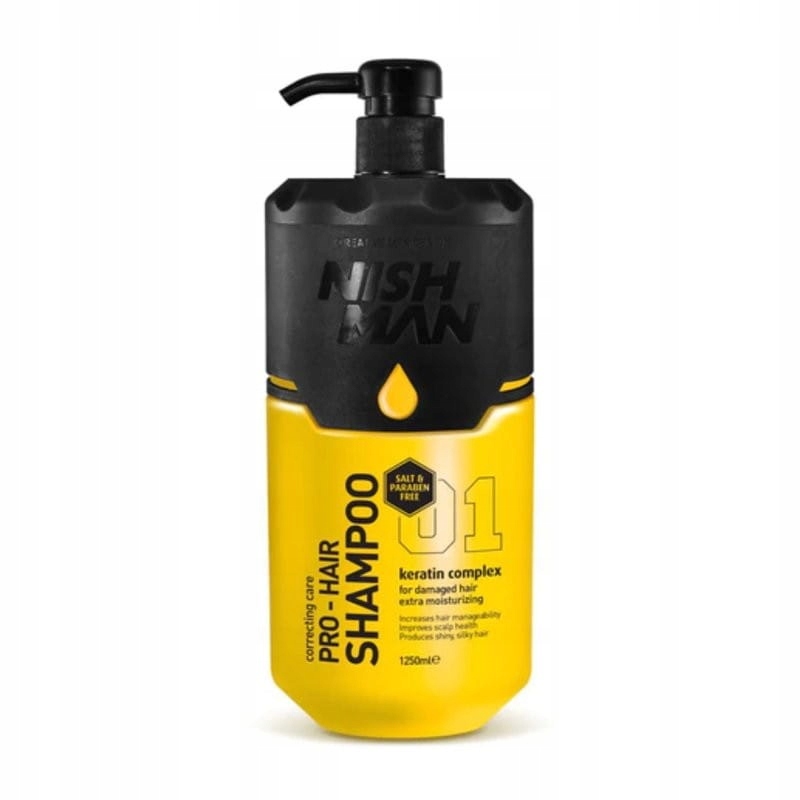 

Nishman Shampoo Keratin Complex 1250 ML