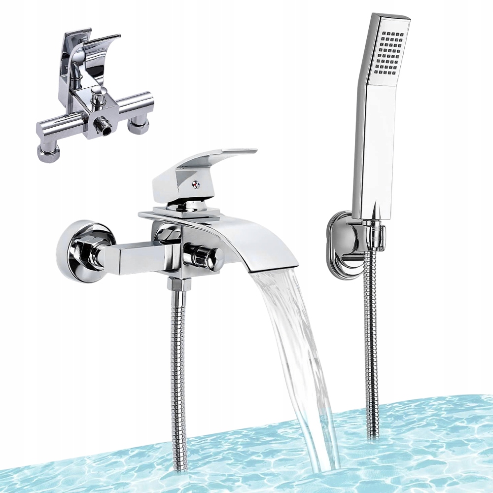 Vanová Nástěnná Sprchová Baterie Baterie Do Vany Set G1/2 Hadice Sprchová Hlavice