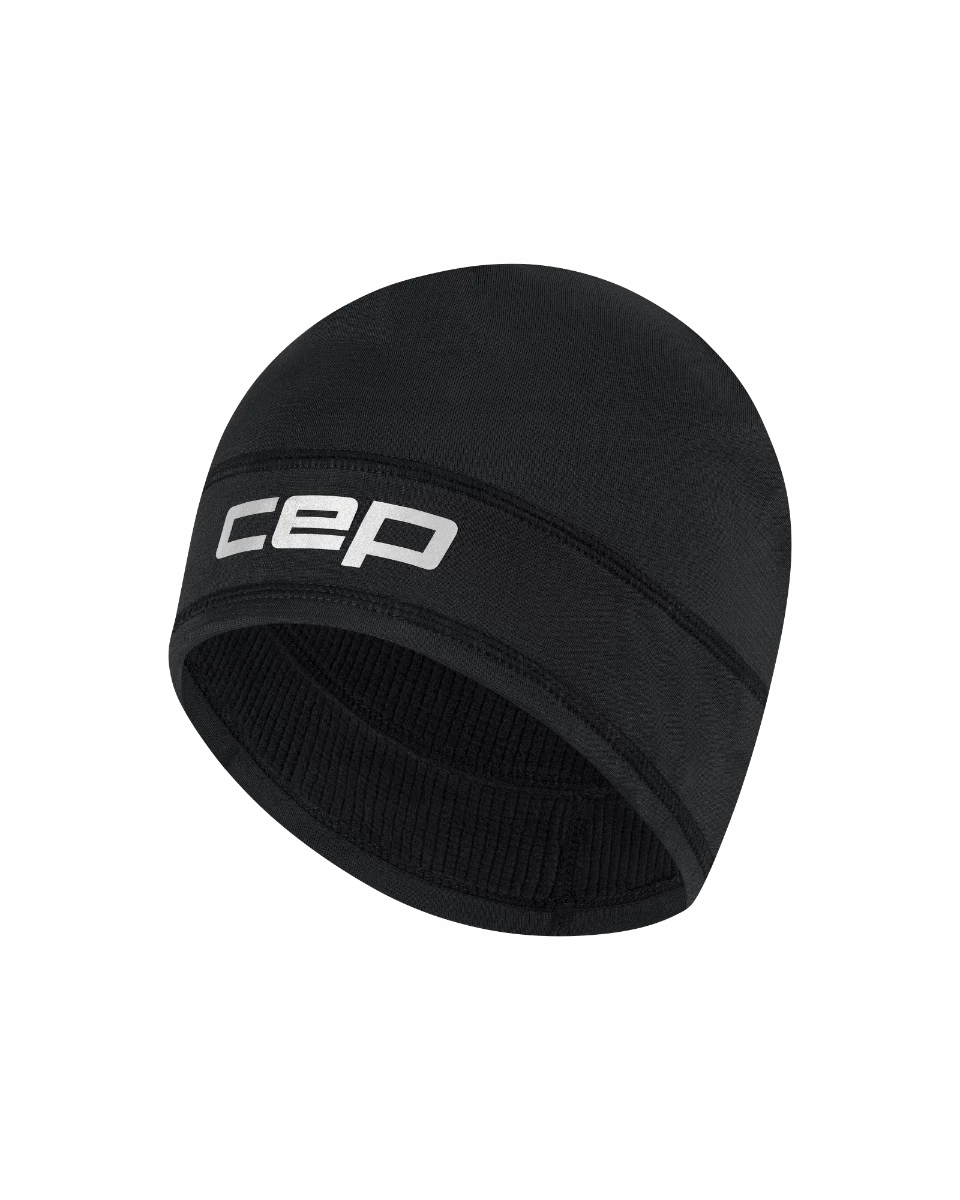 Cep Core Run Ciepła zimowa czapka termiczna beanie unisex czarna S/m