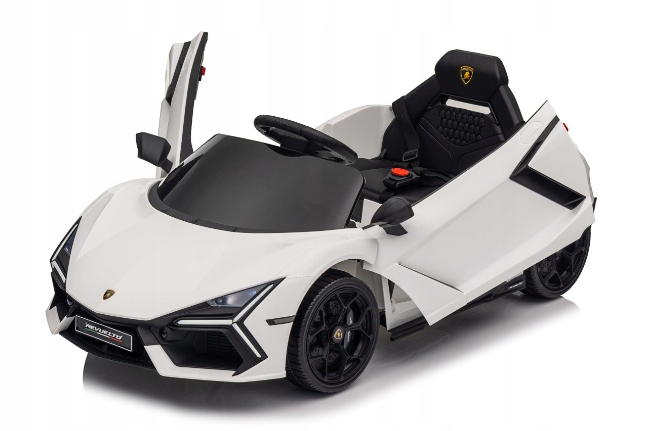 Auto Pojazd Lamborghini Revuelto Na Akumulator Led MP3 Pilot 2x45W+2x35W
