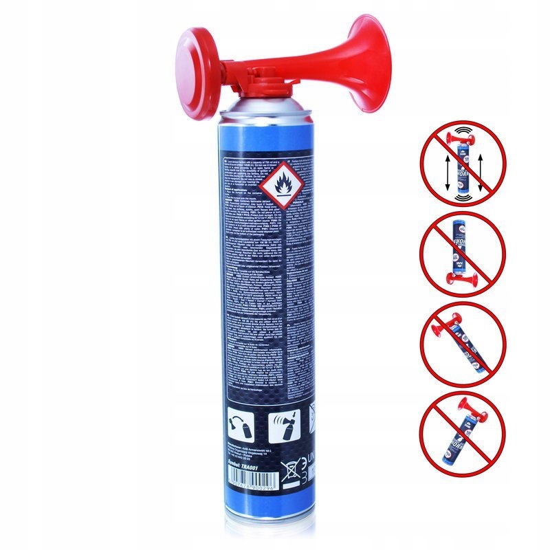 AAB SIGNAL GAS-HORN TRĄBKA-KIBICA NA-MECZ 750ml x3 Rodzaj trąbka