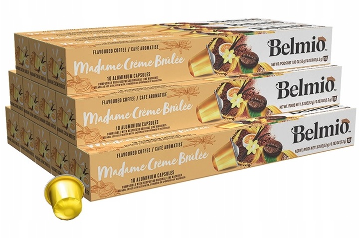Kapsułki do Nespresso Belmio Creme Brulee 120 szt.