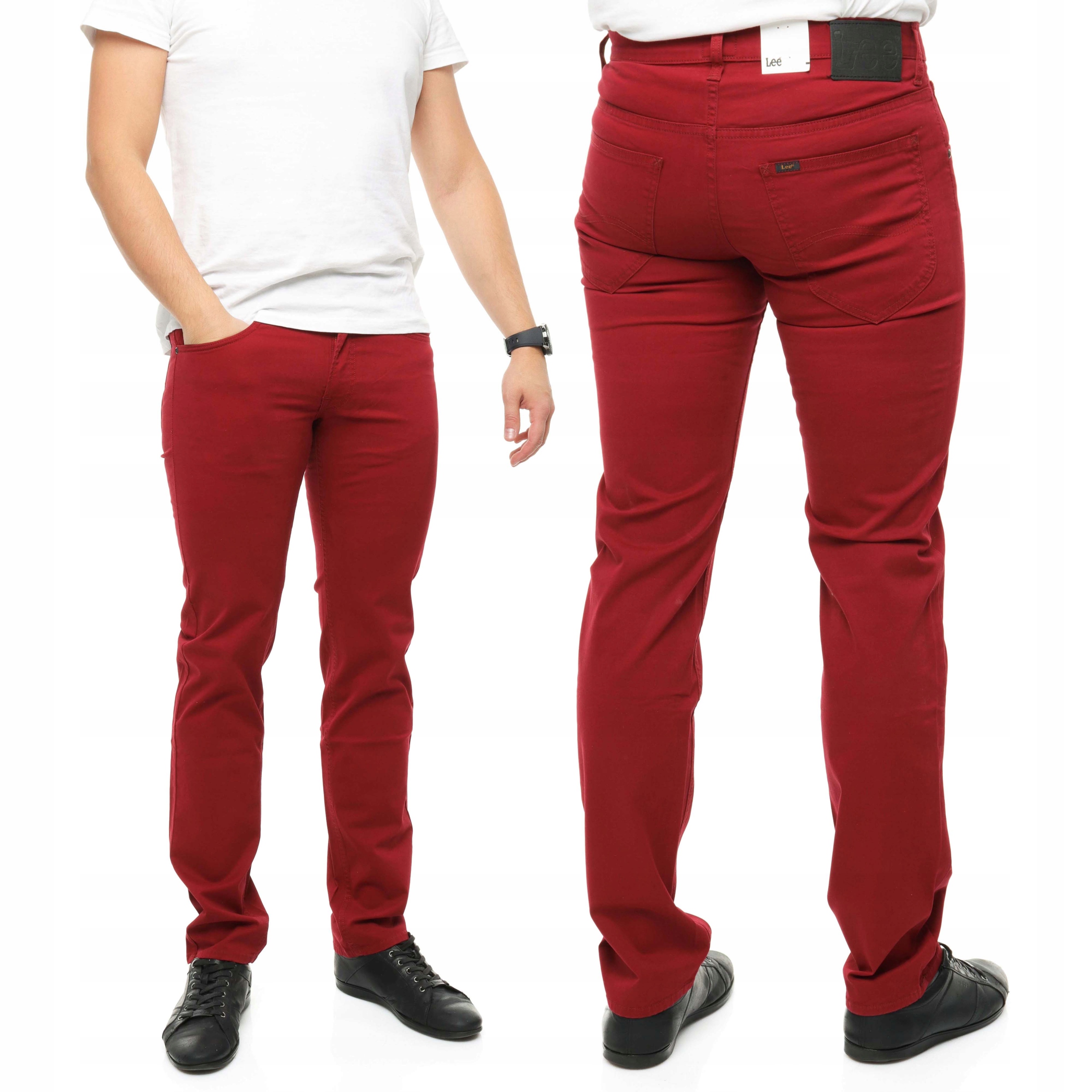 

Lee Daren Zip spodnie męskie materiałowe W31 L34