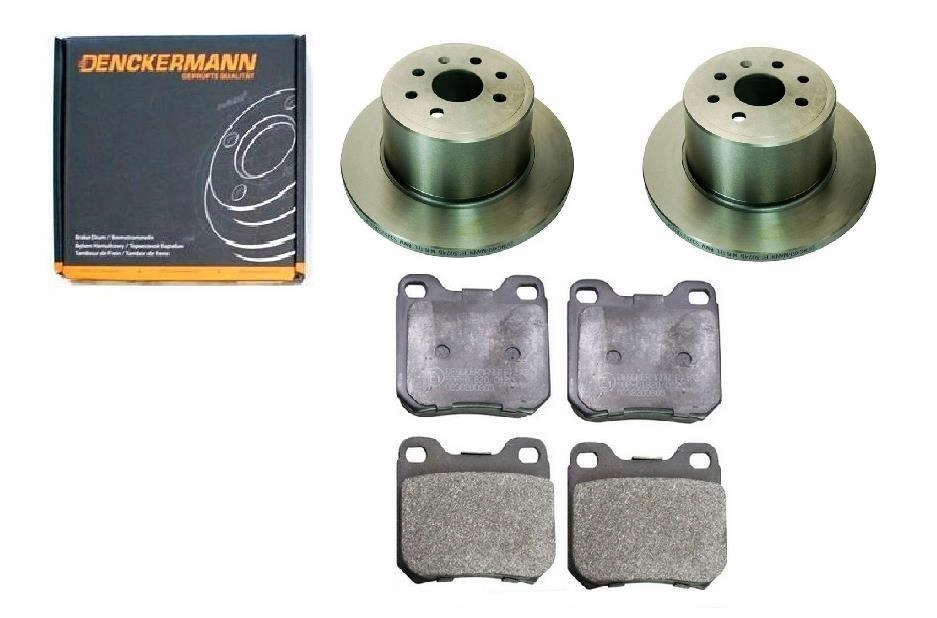 Kotouče Opel Vectra B Zadní 270 4 Šrouby Sada.