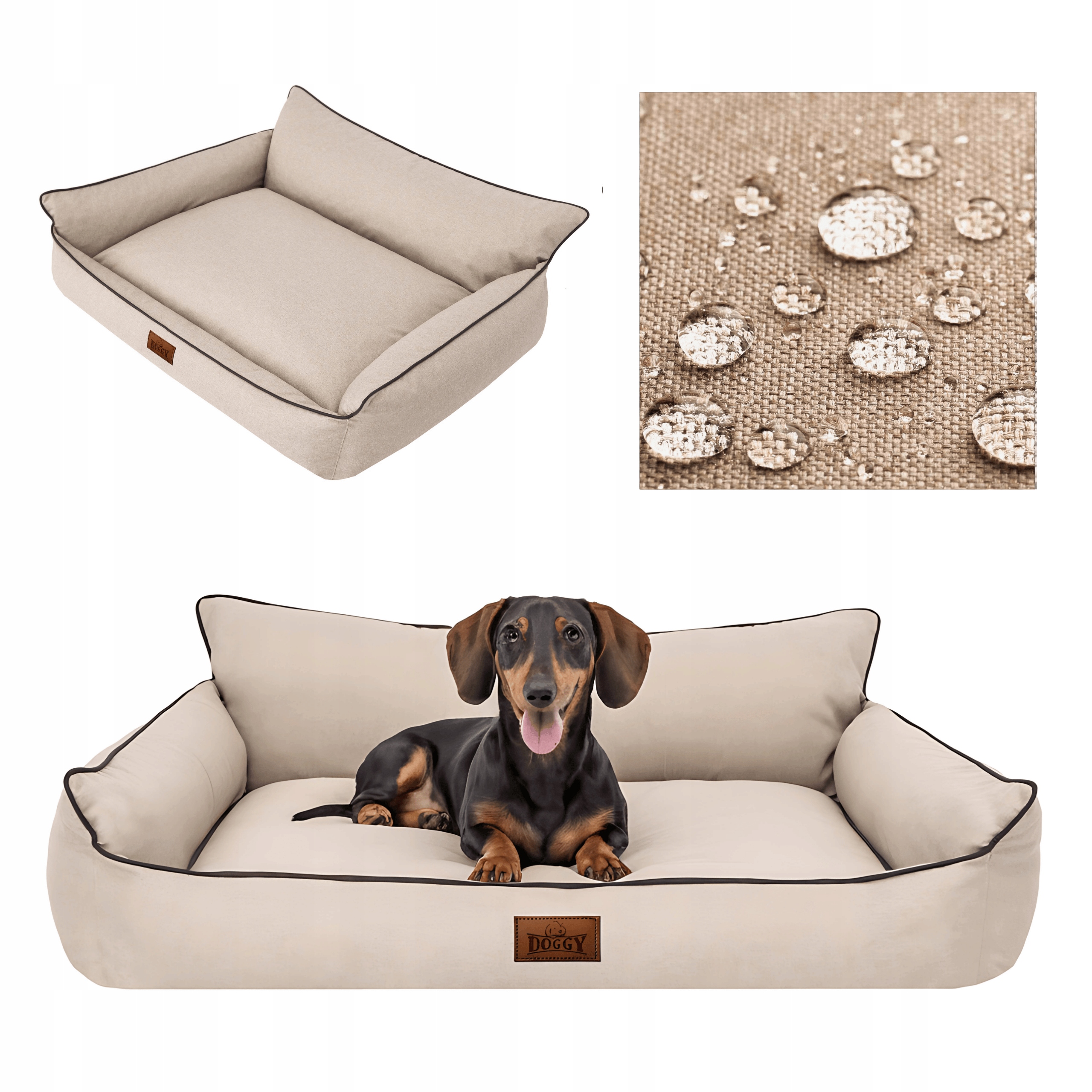 Legowisko dla psa wodoodporny kojec kanapa dla psa L 64x49 cm