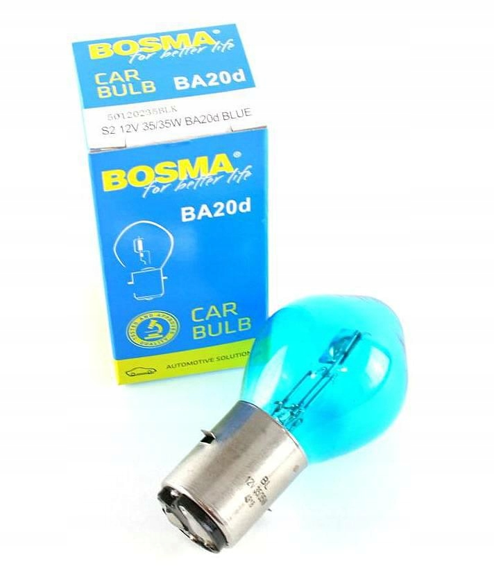 

Żarówka 12V 35/35W BA20D Simson Mz Etz Bosma Blue