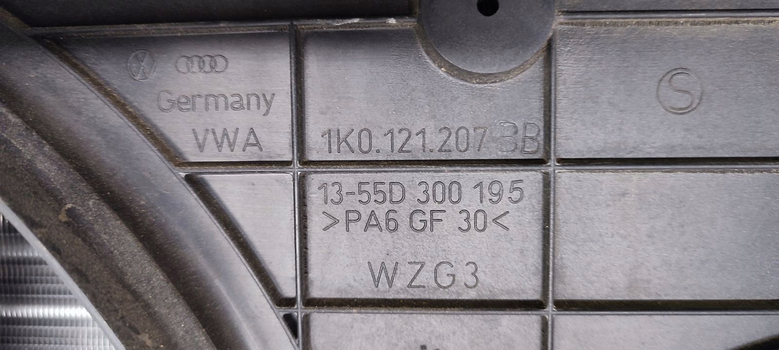 chladiče ventilátor VW Golf VI plus 1,4 TSI