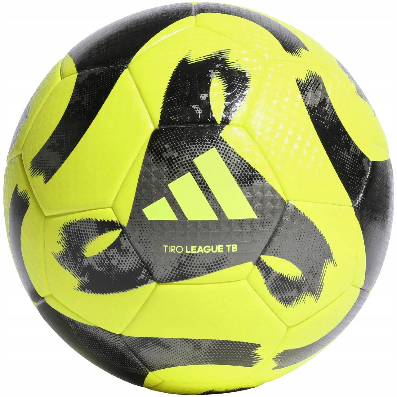 Fotbalový míč adidas Tiro League Thermally Bonded žluto-černý HZ1295 4