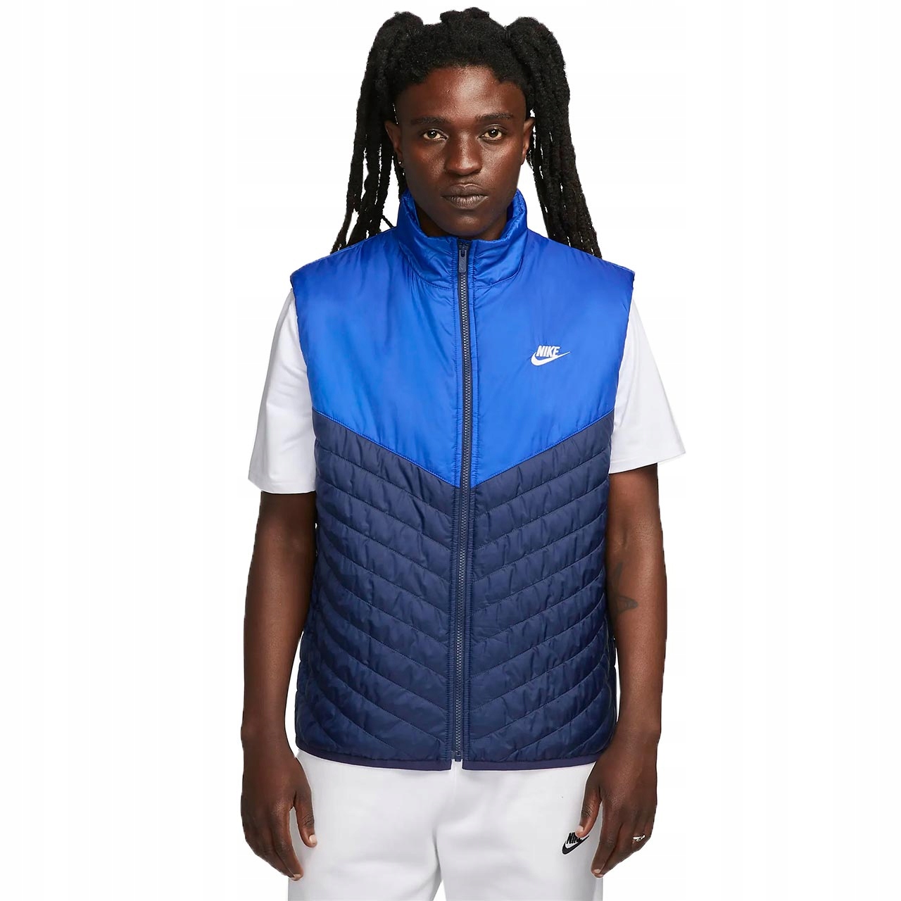 Pánská vesta Nike Therma-FIT Windrunner modrá FB8201 410 M