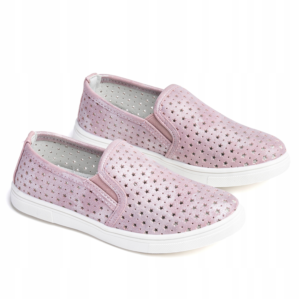 Półbuty wsuwane wkł.SKÓRA miękkie lekkie Wojtyłko