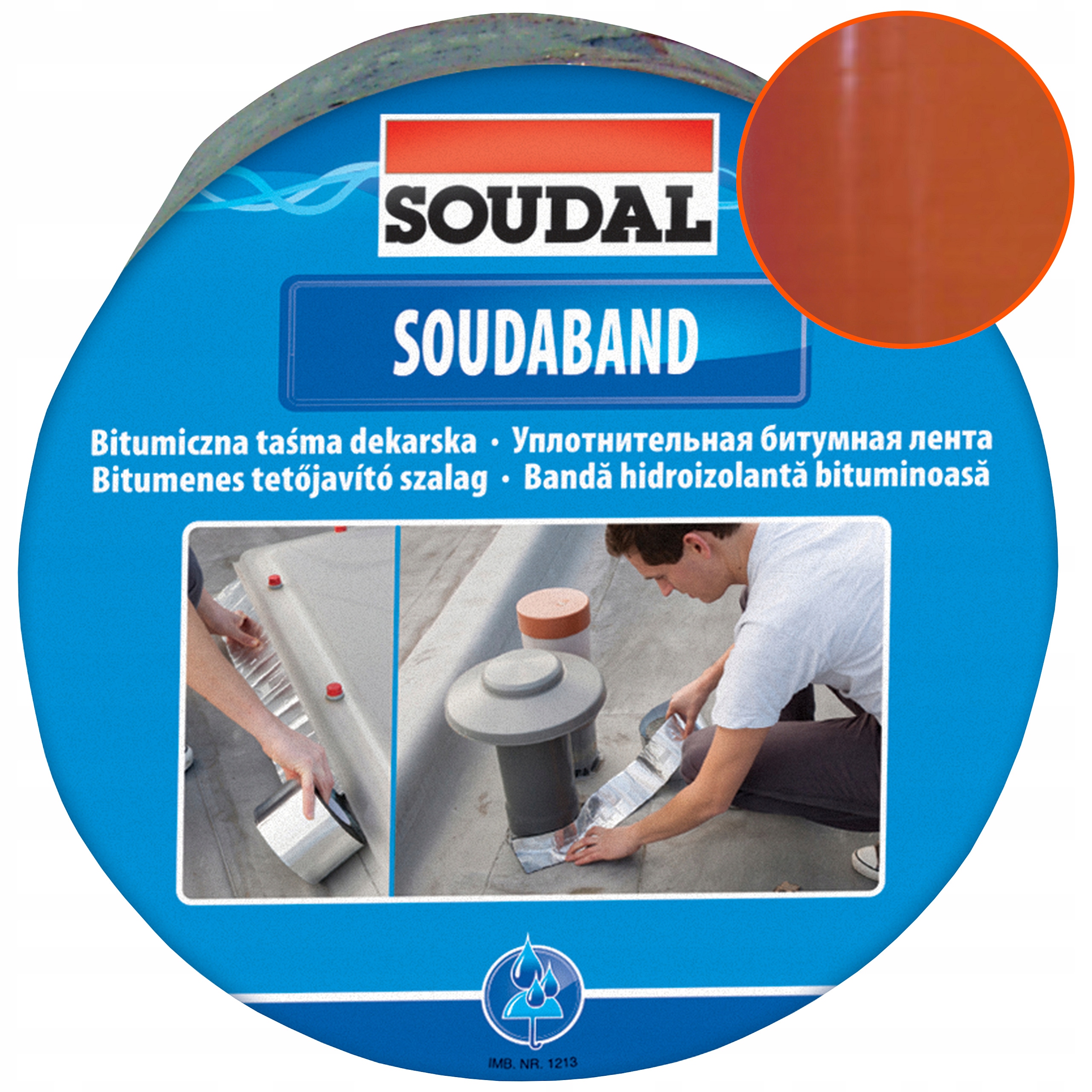 

Soudal Taśma Dekarska Soudaband 100mm x 10 mb