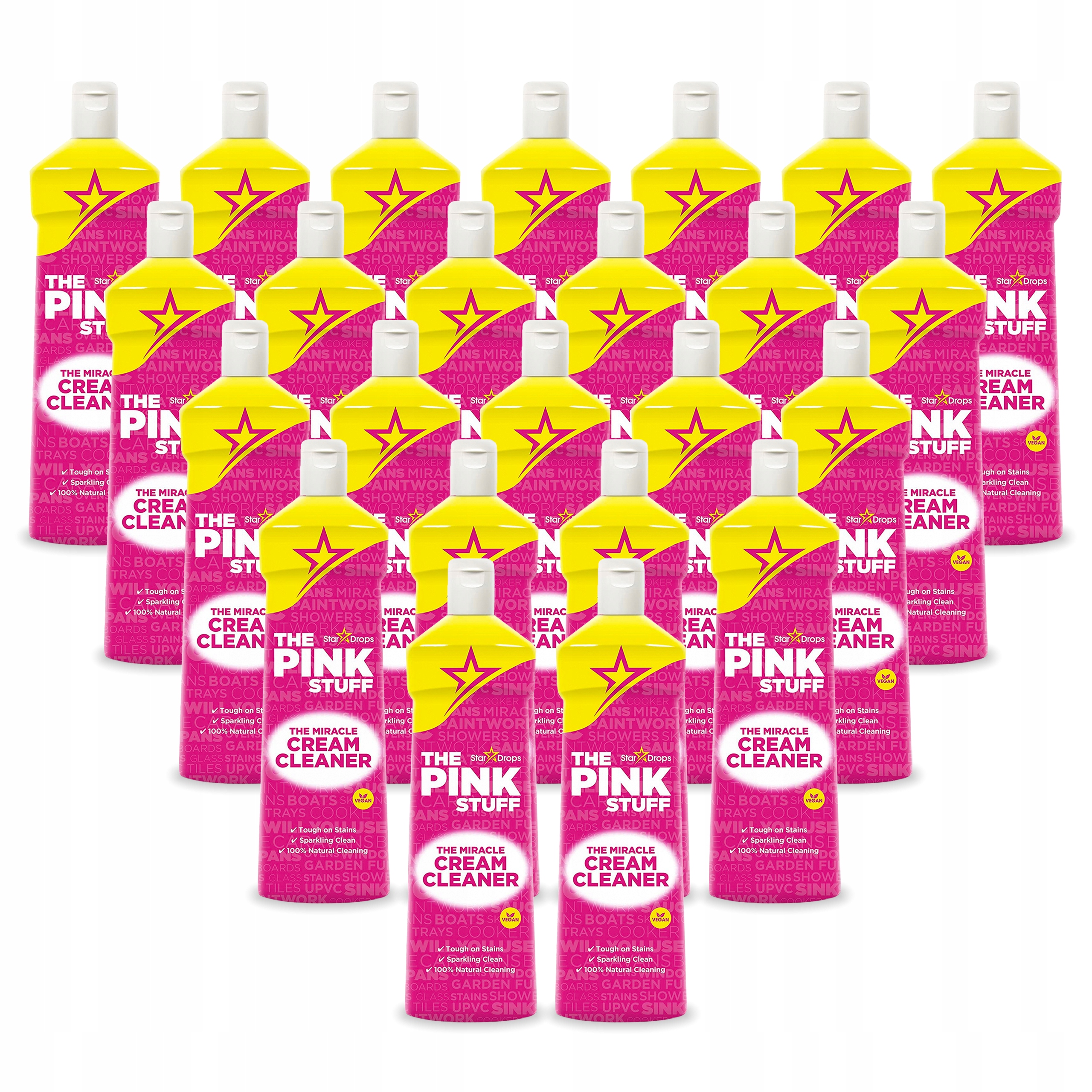 Levně Čisticí mléko Stardrops The Pink Stuff 0,5 l, sada 24 kusů