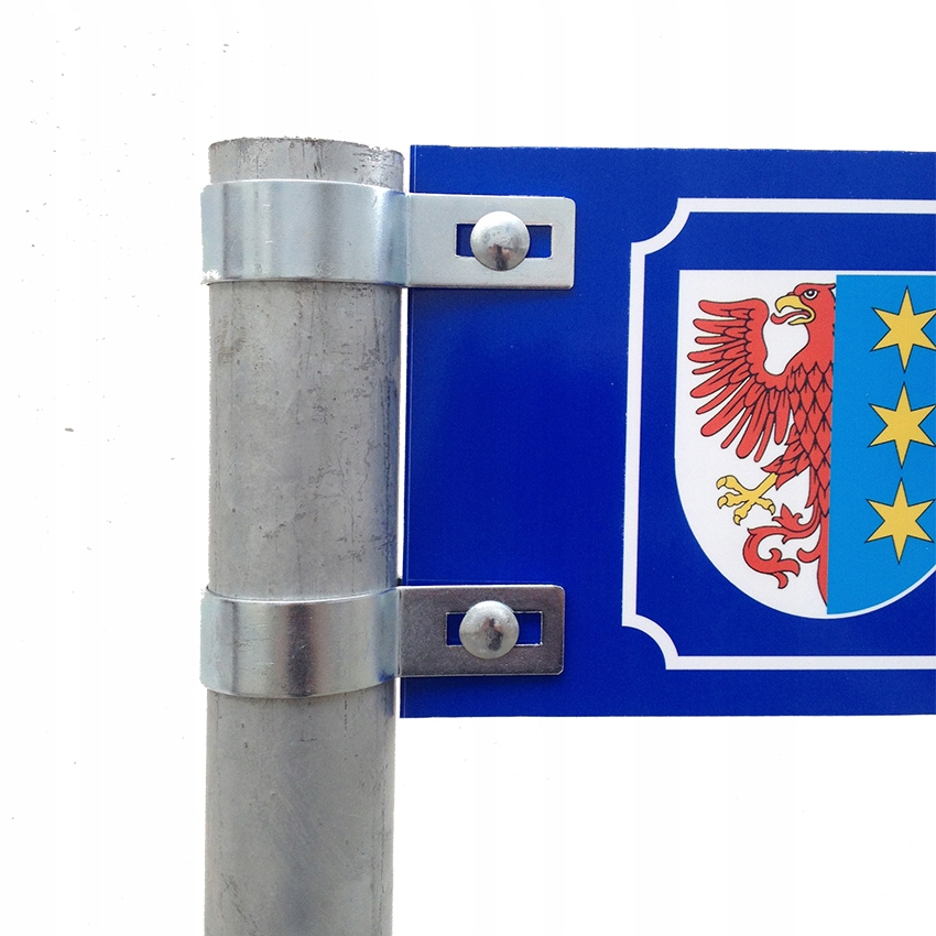 Znak Dwustronny Nazwa Ulicy Tablica z Informacją Rodzaj tablicy drukowane naklejane