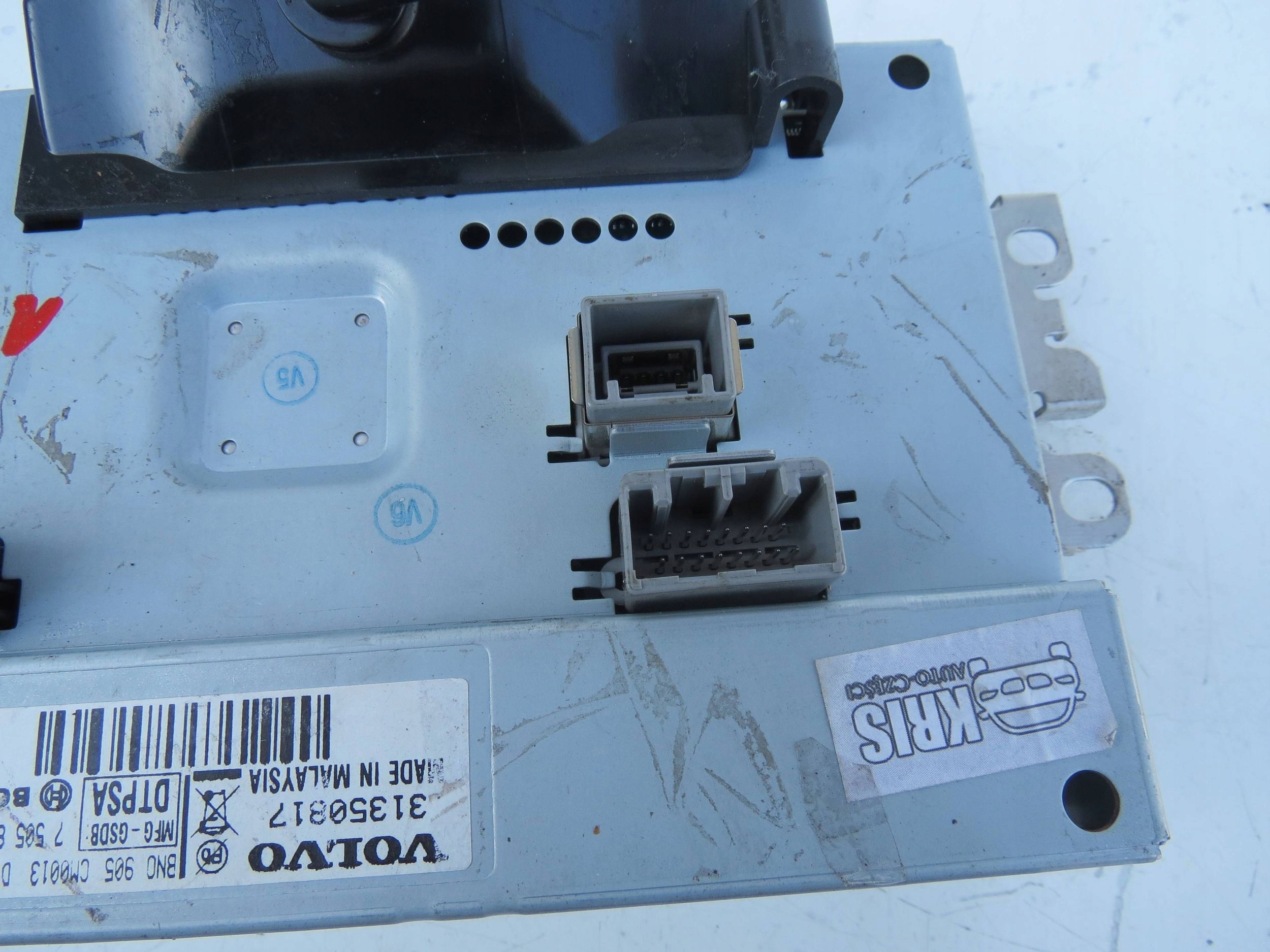 display RADIA navigation devices VOLVO V70 III 2.0 31350817