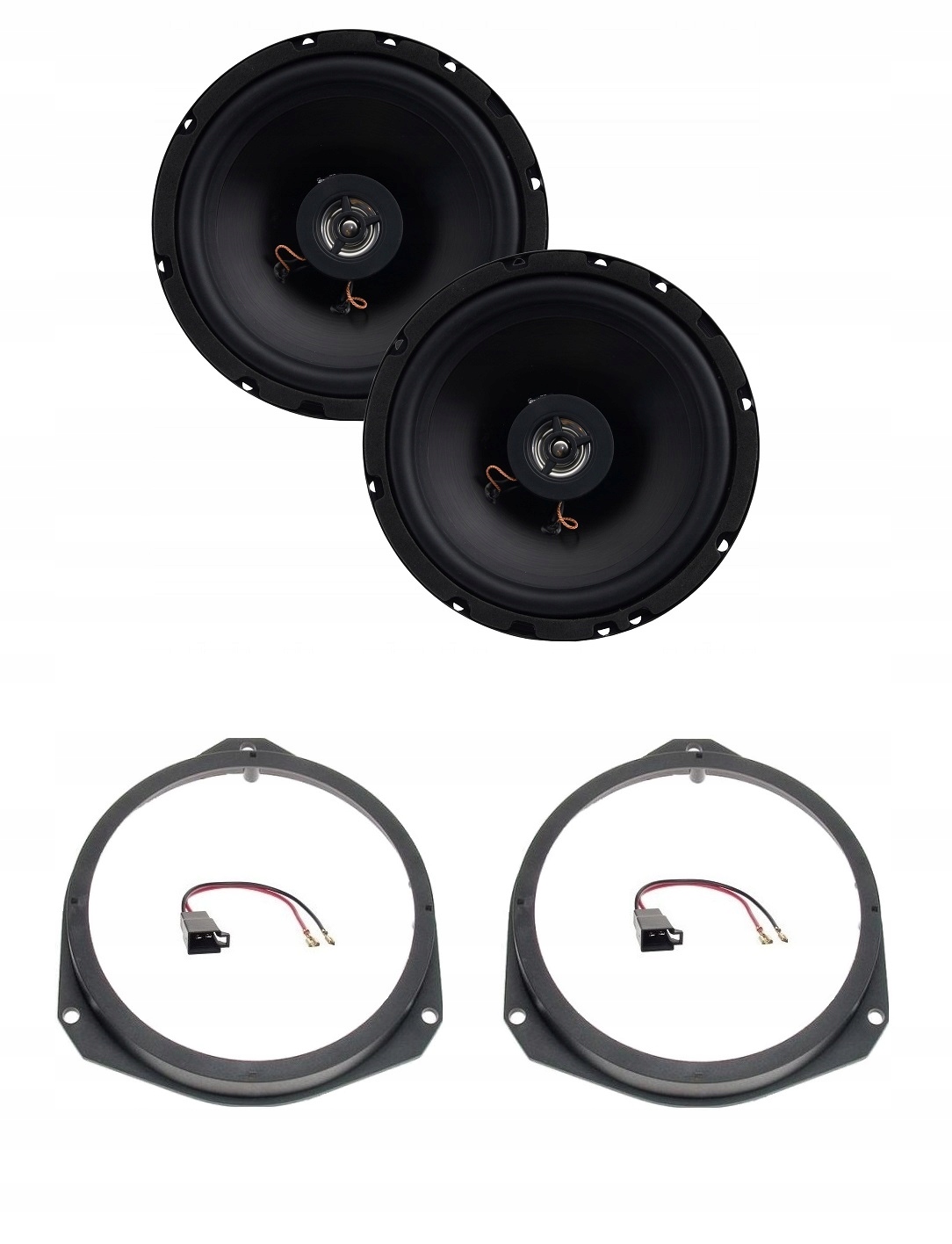 CL-018165 Reproduktory distanční Opel Astra H Corsa D 165 mm 16,5 cm (přední část)