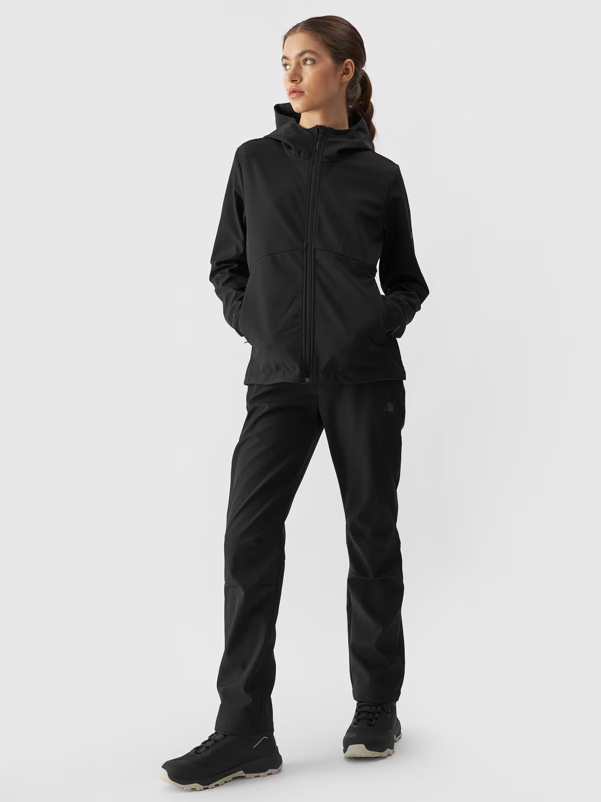 4F Dámská Podzimní Přechodová Sportovní Bunda Pro Každodenní Nošení Softshell vel.