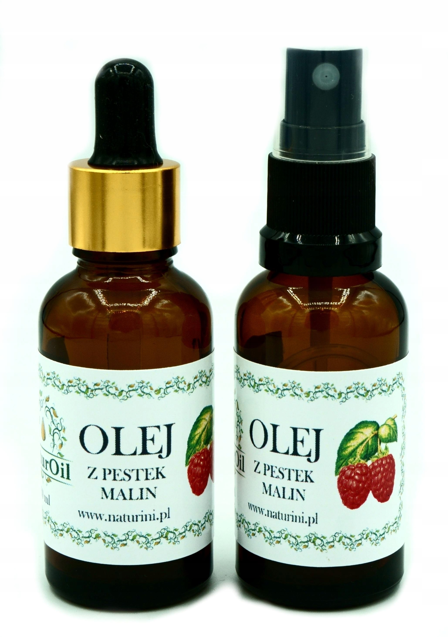 

Olejek z pestek malin 30ml na skórę z filtrem Uv