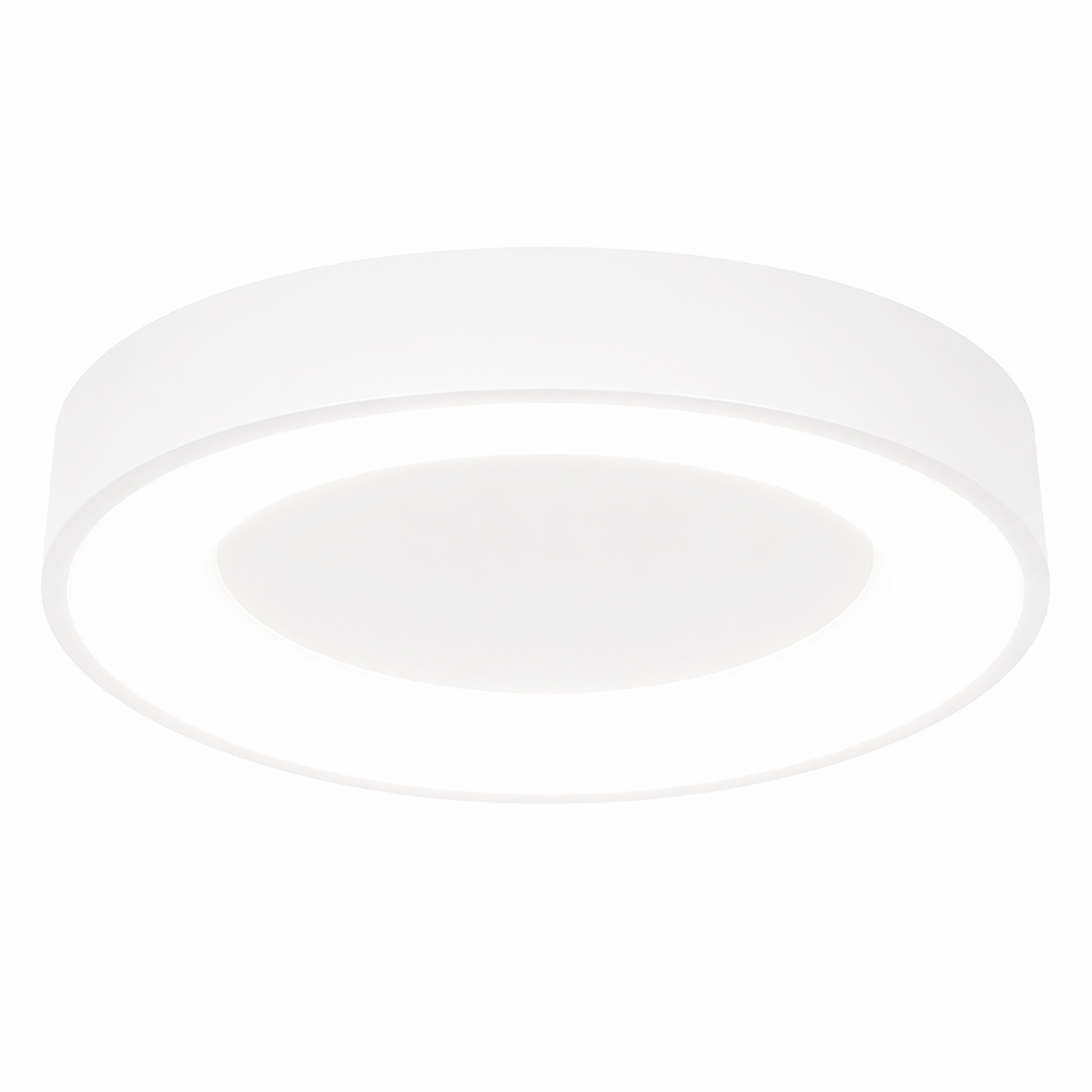 stropní svítidlo Led Stropní Svítidlo Bílá Kulatý 60 CM Moderní Design Dálkový Ovladač