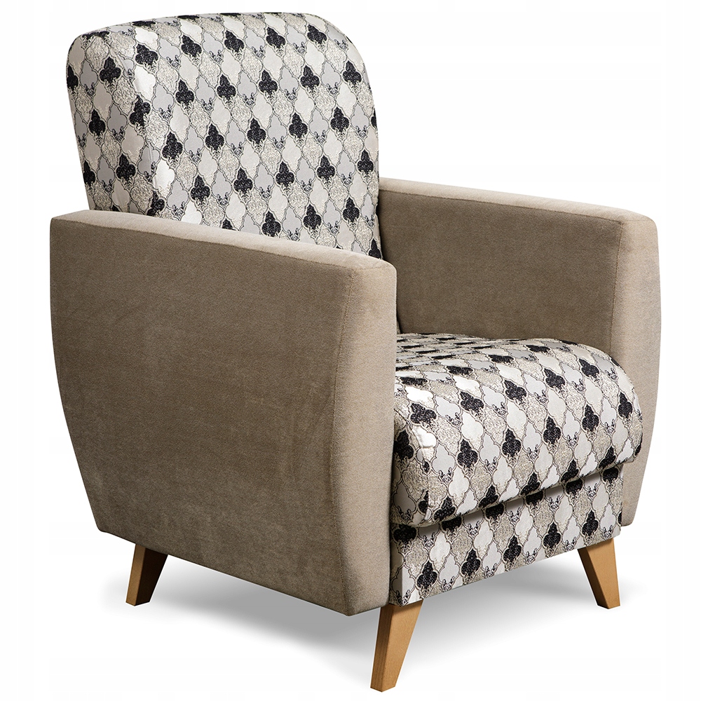 Fotel Karo Patchwork Ręcznie Szyty EAN (GTIN) 22113657
