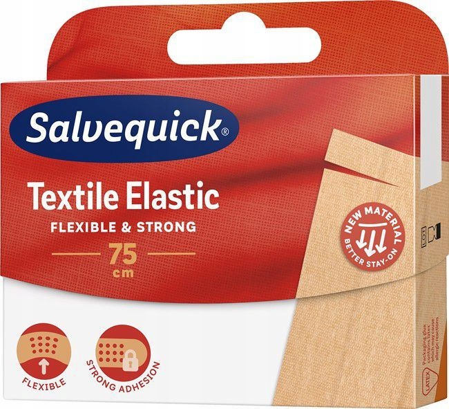 

Salvequick Tekstylny Plaster Do Cięcia 75 CM