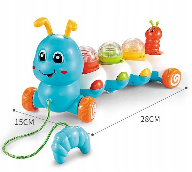 

Muzyczna Gąsienica Do Ciągnięcia Światło Dźwięk