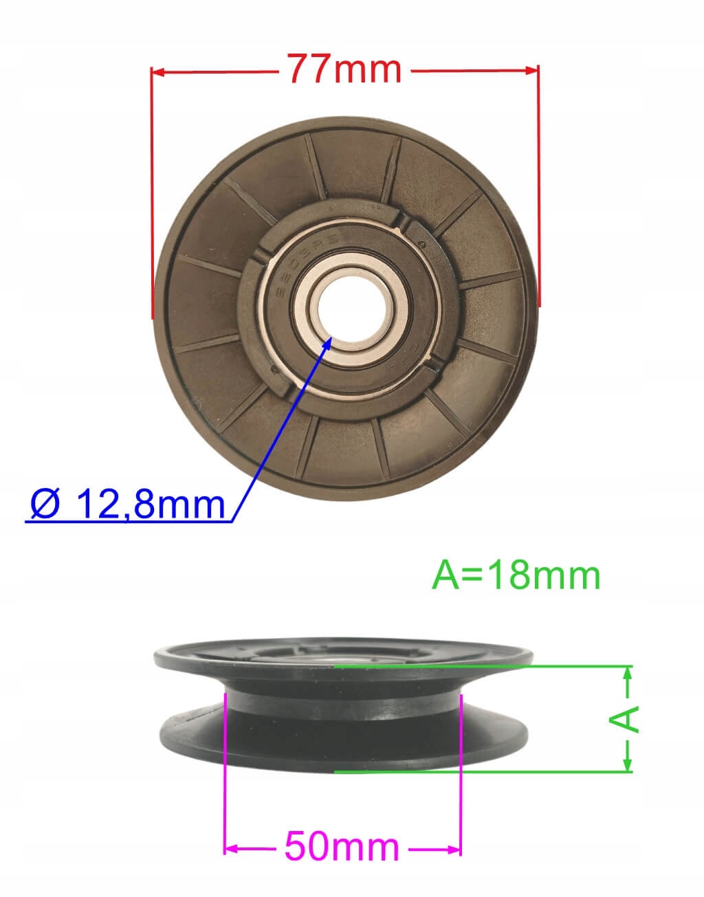 KOŁO PASOWE MURRAY ZAMIENNIK 420613 91178 Marka inna