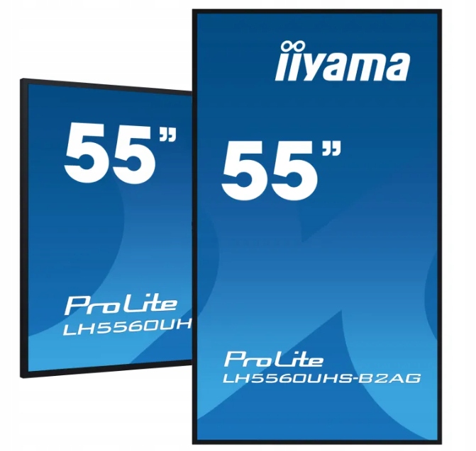 Digitální Zobrazovač (digital Signage) Iiyama LH5560UHS-B2AG 55" Eled Va 4K Android 11