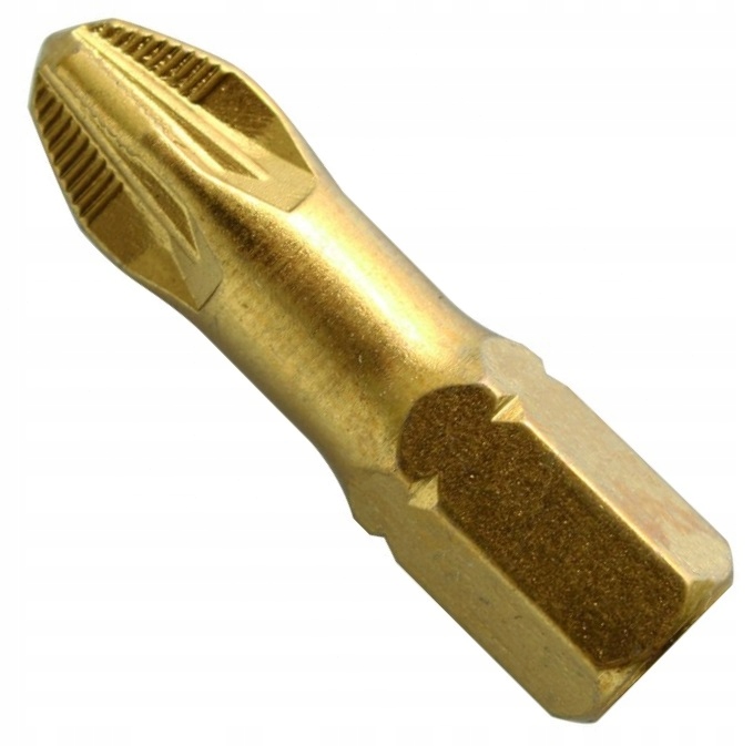 

Końcówki wkrętakowe PZ3, 25 mm, stal S2, 5 szt