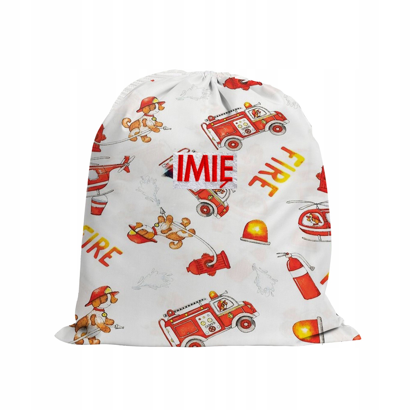 WOREK NA POŚCIEL DO PRZEDSZKOLA IMIĘ HAFT!