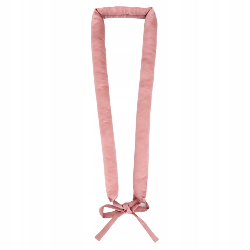 Hedvábný váleček na vlasy 100% Hedvábná kulma pro natáčení vlasů Starorůžová