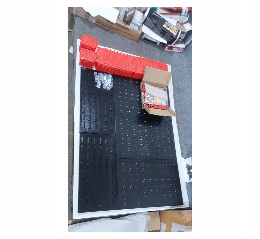 OUTLET Tablica Warsztatowa Narzędziowa Metalowa 52el Redats Kolor czarny