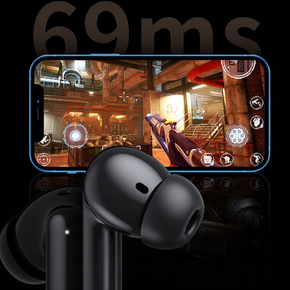 Smartband BEMI KIX-M Czarny + Słuchawki Tutti Kolor koperty czarny