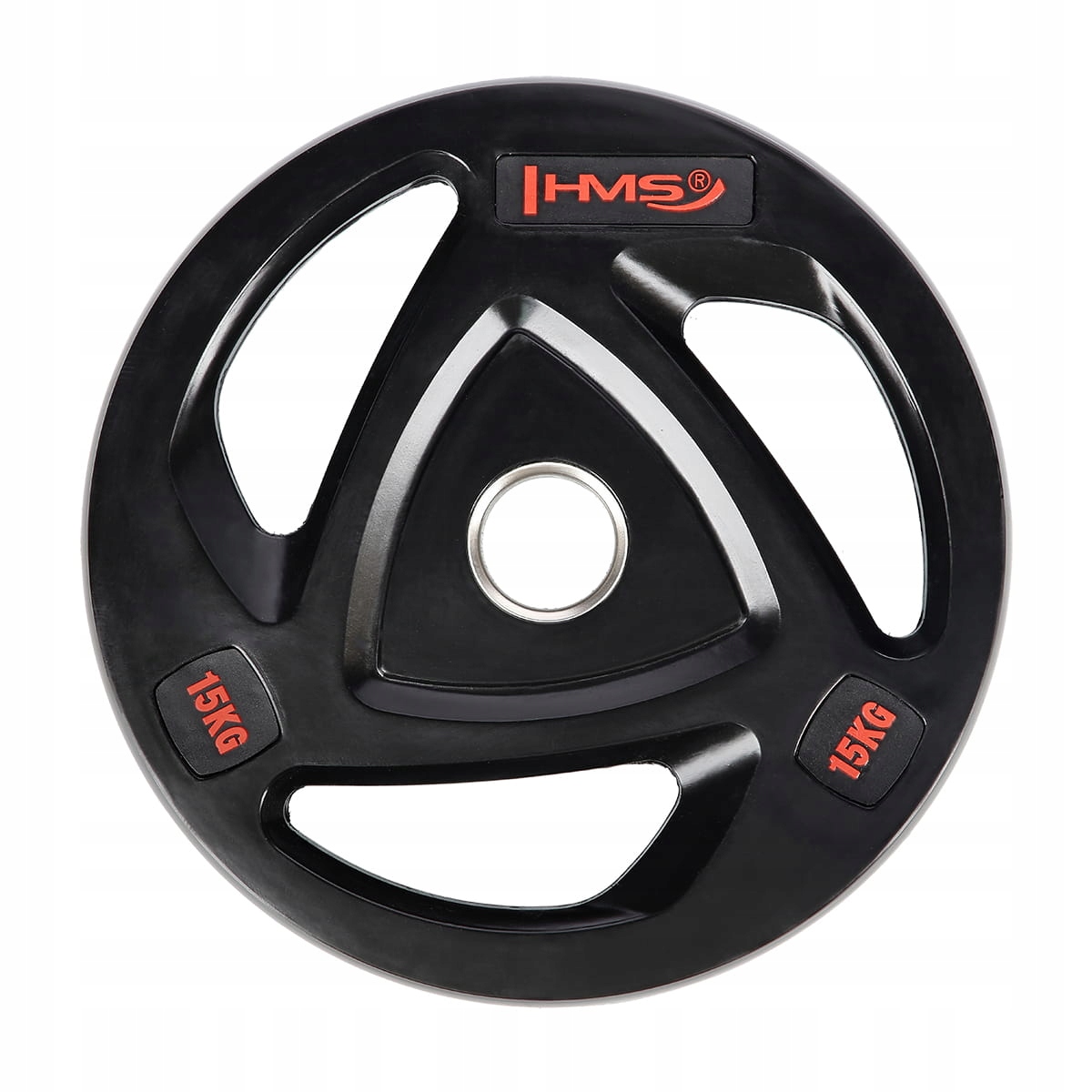 Olympijský Pogumovaný Talíř Hms TOX15 Černý 15 Kg