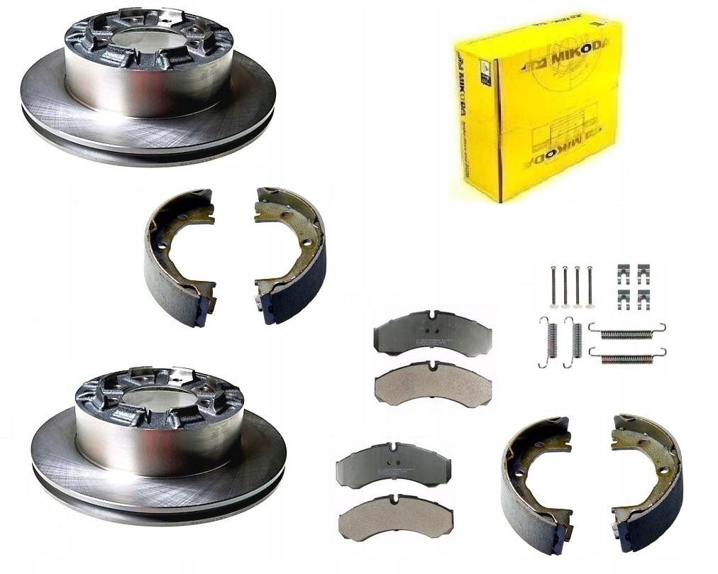 Kotouče Čelisti Iveco Daily II III 1996-2006 289 MM Na Zadních Dvojčatech