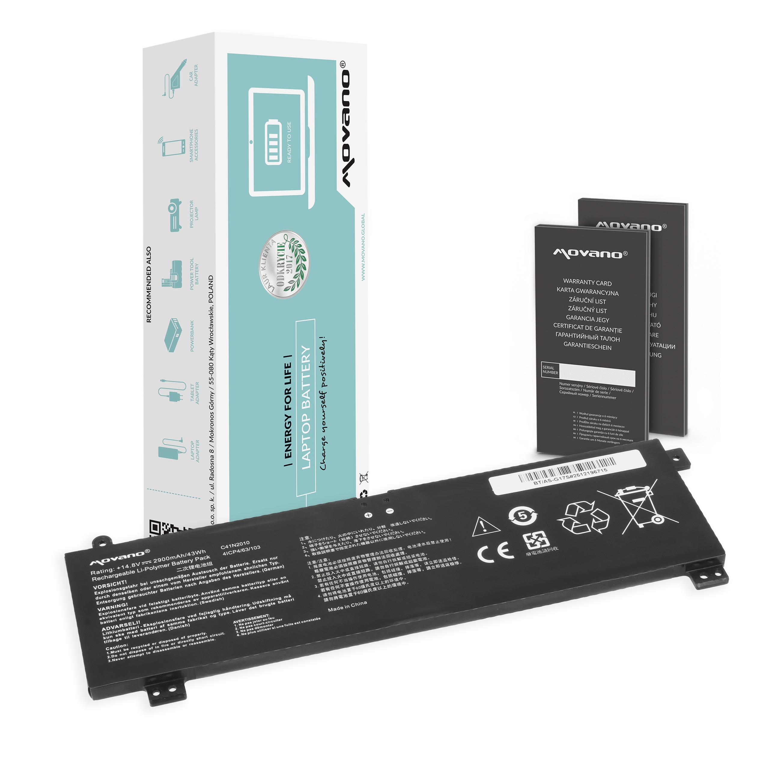 Bateria C41N2010 do Asus Rog Strix G17 G713QE G15 G513QE G513QC G513IH