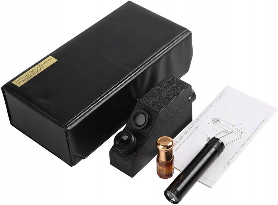 Klenotnický refraktometr pro testování kamenných diamantů RHG181