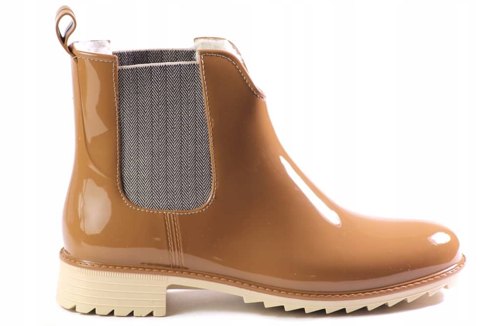 KALOSZE RIEKER P8280 OCIEPLANE WSUWANE Wysokość za kostkę