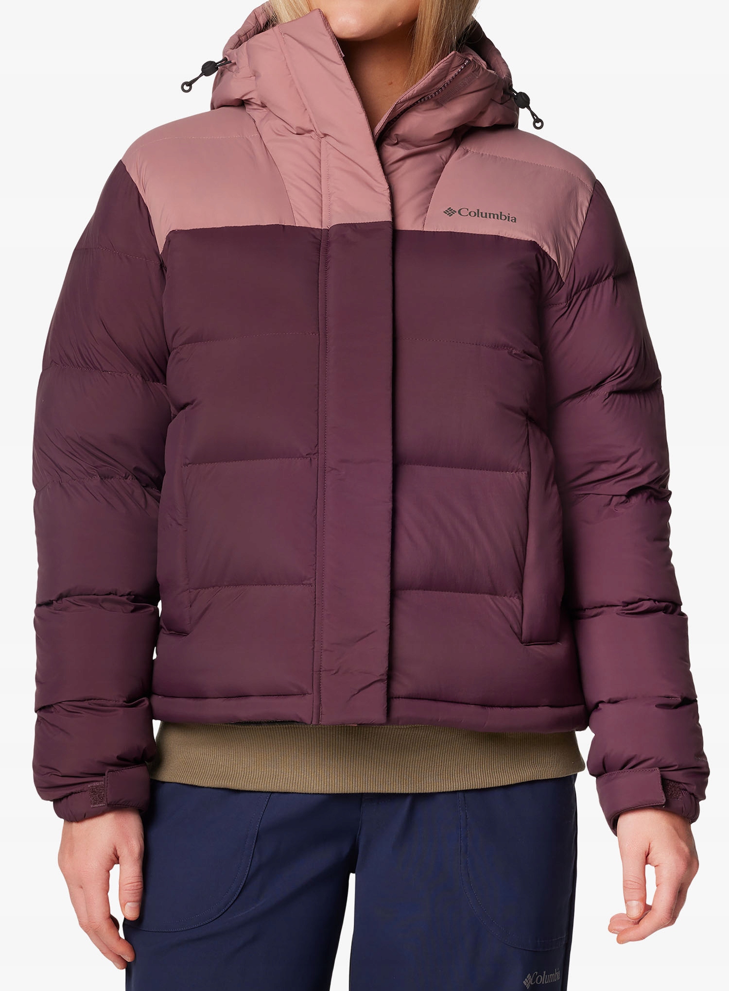 Zimní bunda Columbia Bulo Point III Down Jacket moonvista/fig L