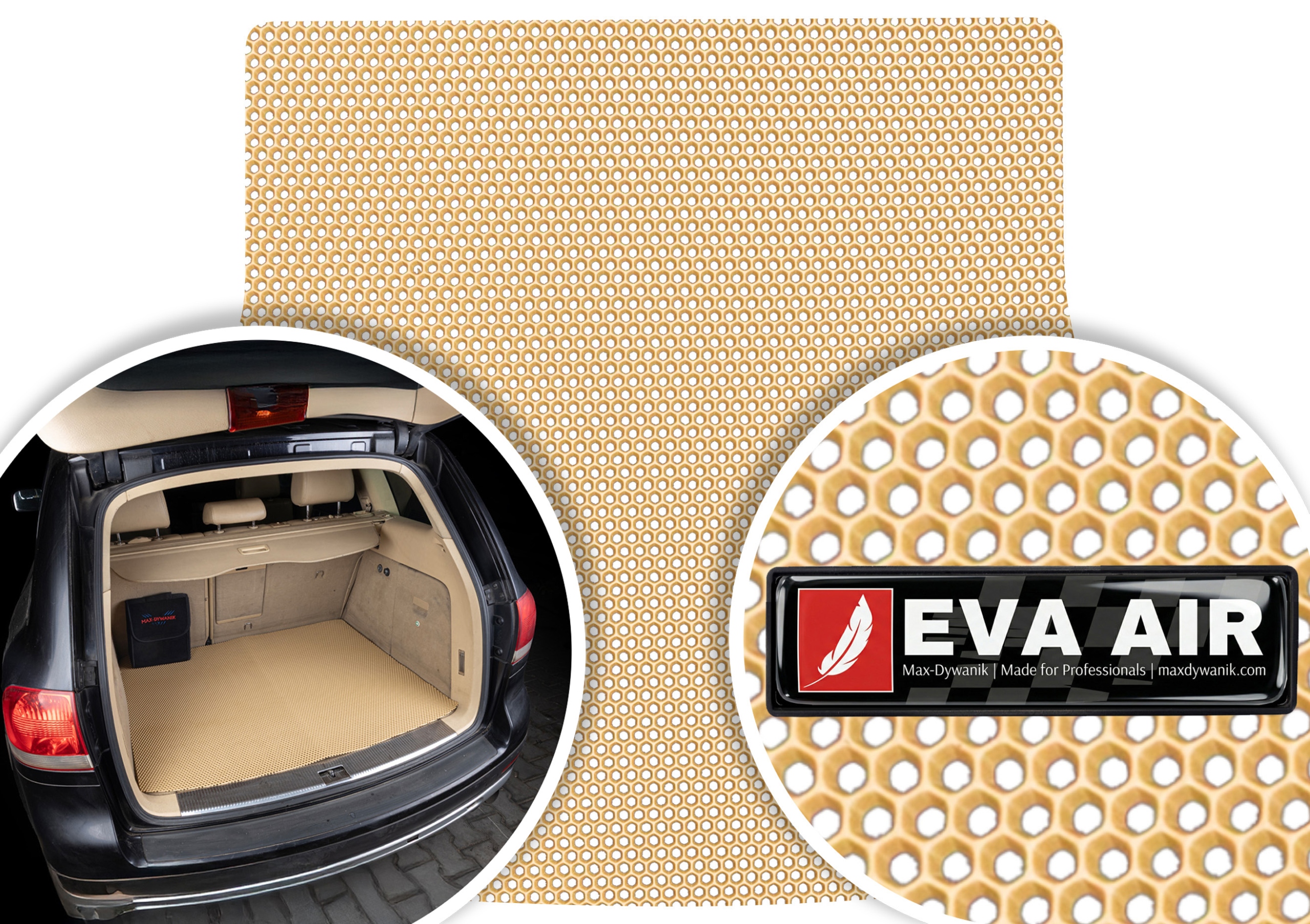 Daewoo Nubira Kombi 1999-2003 Vložka do zavazadlového prostoru Eva Air Honey