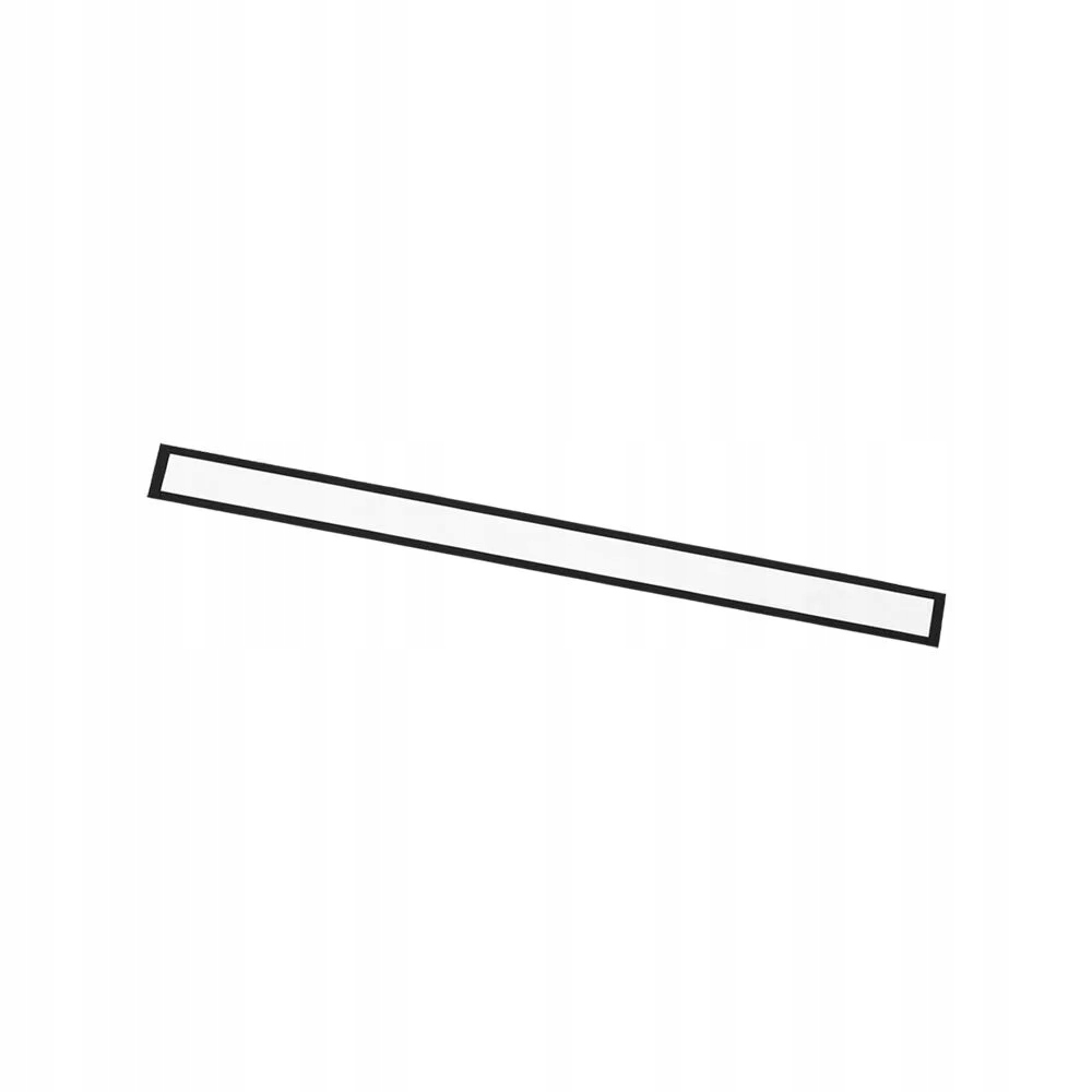Lampa zapustená Led 24W čierna lineárna 120 cm teplá farba Shilo